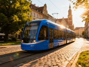 Kontrolka świec żarowych świecąca na bursztynowo na desce rozdzielczej auta, kierowca trzyma spokojnie kierownicę.